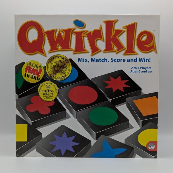 MindWare Qwirkle Tile Board Game Complete in Box Good Used Condition - Picture 1 of 4